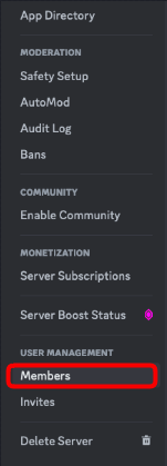 discord user members