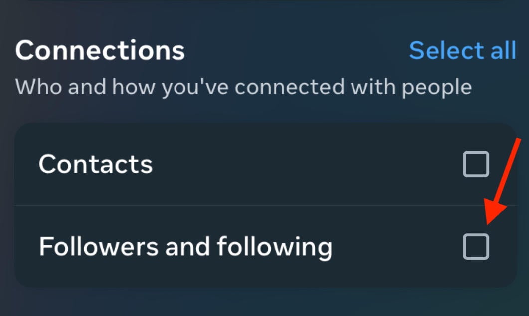 instagram followers and following