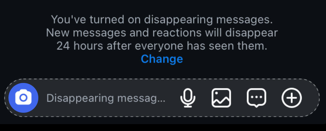 instagram vanish mode