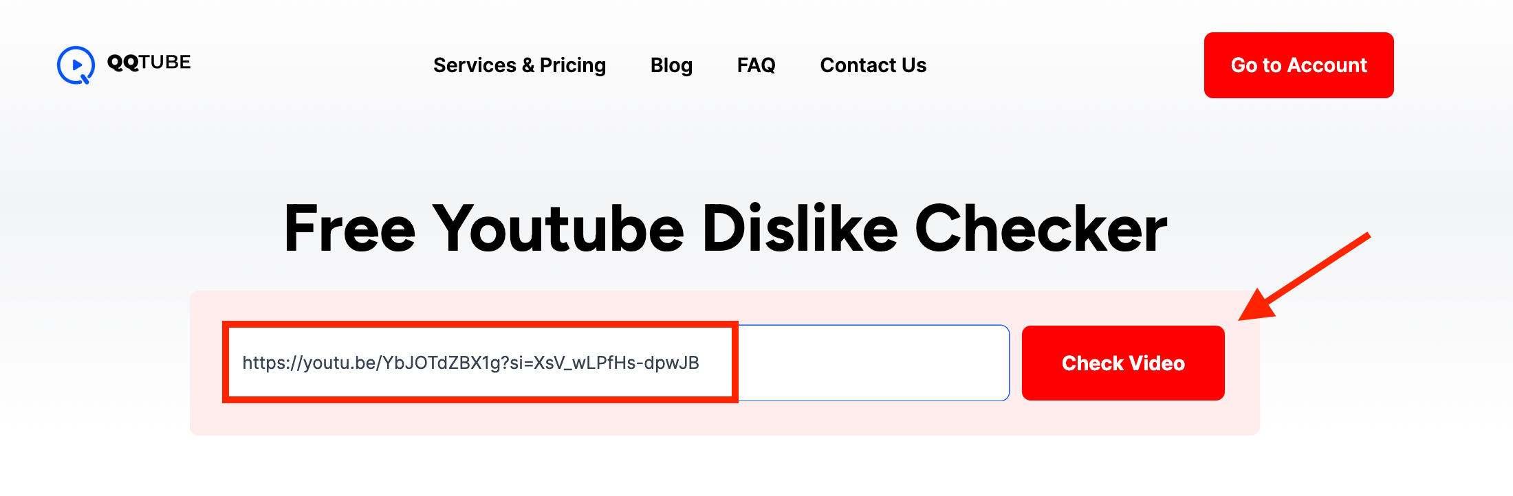 free youtube dislikes checker