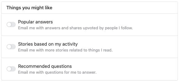 quora things you might like